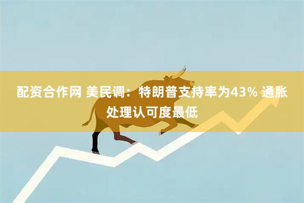 配资合作网 美民调:特朗普支持率为43% 通胀处理认可度最低